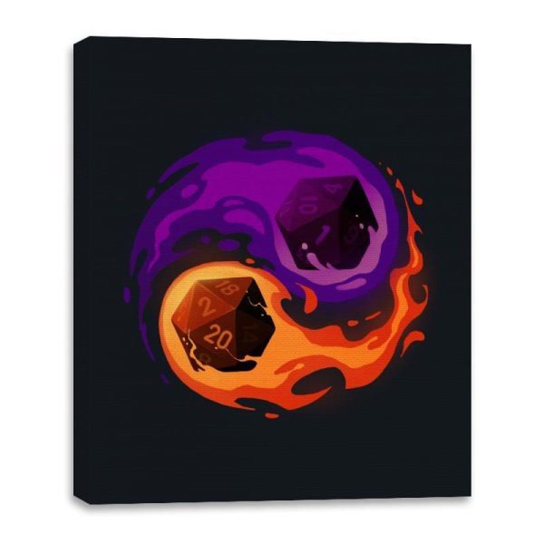 Balance Game - Canvas Wraps Canvas Wraps RIPT Apparel 16x20 / Black