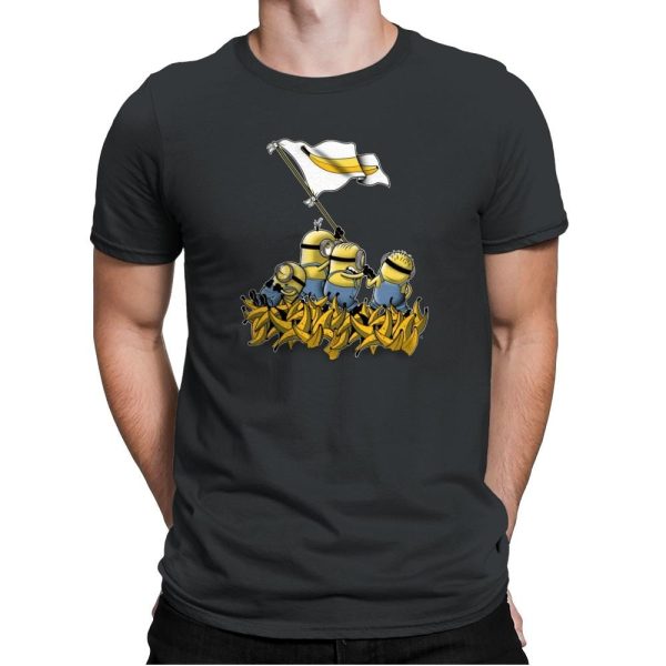 Banana Flag - Despicable Tees - Mens Premium T-Shirts RIPT Apparel Small / Heavy Metal