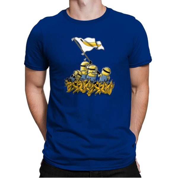 Banana Flag - Despicable Tees - Mens Premium T-Shirts RIPT Apparel Small / Royal