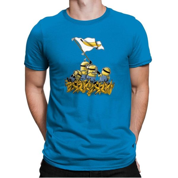 Banana Flag - Despicable Tees - Mens Premium T-Shirts RIPT Apparel Small / Turqouise