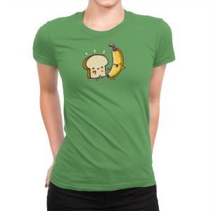 Banana Sandwich - Womens Premium T-Shirts RIPT Apparel Small / Kelly