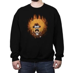 Bananas of Doom - Despicable Tees - Crew Neck Sweatshirt Crew Neck Sweatshirt RIPT Apparel