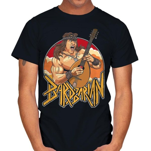 BardBarian - Mens T-Shirts RIPT Apparel Small / Black