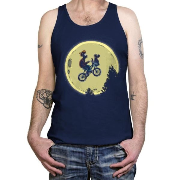 Bark Moon - Tanktop Tanktop RIPT Apparel X-Small / Navy