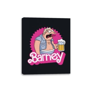 Barney - Canvas Wraps Canvas Wraps RIPT Apparel 8x10 / Black