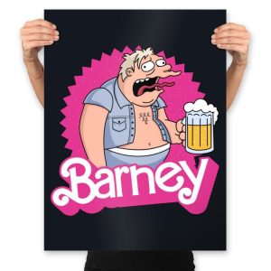 Barney - Prints Posters RIPT Apparel 18x24 / Black
