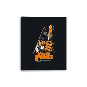 Baseball Furies - Canvas Wraps Canvas Wraps RIPT Apparel 8x10 / Black