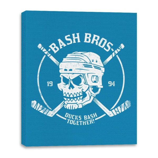 Bash Bros - Canvas Wraps Canvas Wraps RIPT Apparel 16x20 / Sapphire