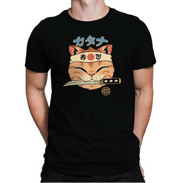 Basic Catana Head - Mens Premium T-Shirts RIPT Apparel Small / Black