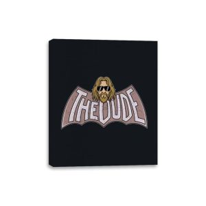 Bat Dude - Canvas Wraps Canvas Wraps RIPT Apparel 8x10 / Black
