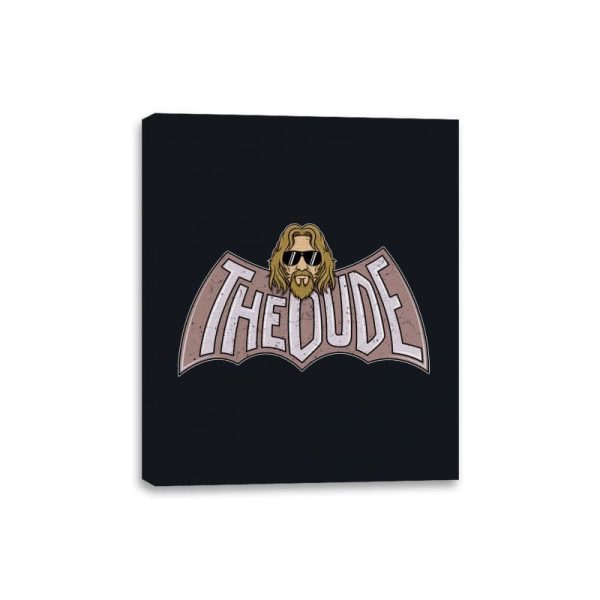 Bat Dude - Canvas Wraps Canvas Wraps RIPT Apparel 8x10 / Black