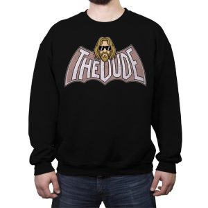 Bat Dude - Crew Neck Sweatshirt Crew Neck Sweatshirt RIPT Apparel Small / Black