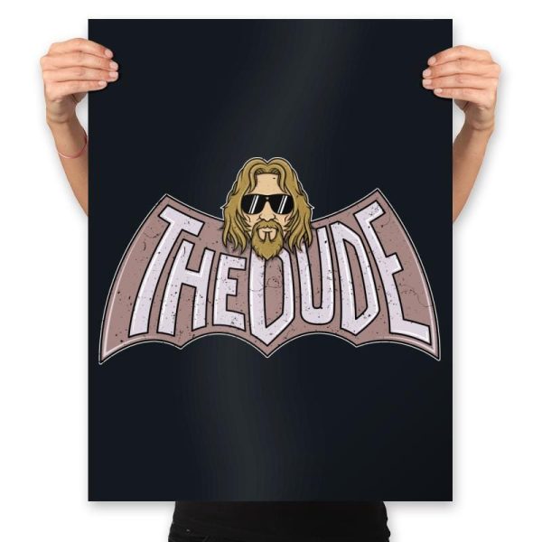 Bat Dude - Prints Posters RIPT Apparel 18x24 / Black