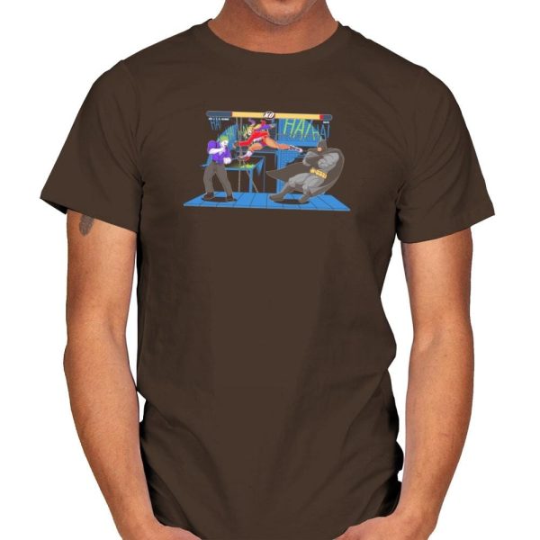 Bat Fight Exclusive - Mens T-Shirts RIPT Apparel Small / Dark Chocolate