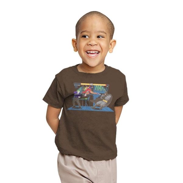 Bat Fight Exclusive - Youth T-Shirts RIPT Apparel X-small / Dark chocolate