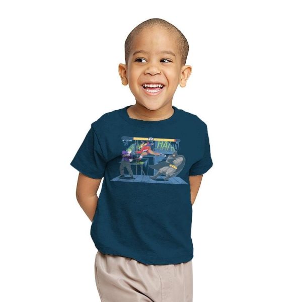 Bat Fight Exclusive - Youth T-Shirts RIPT Apparel X-small / Indigo