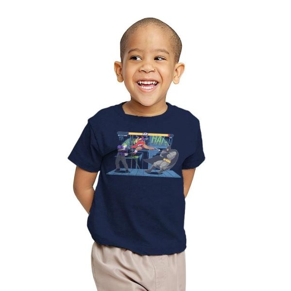 Bat Fight Exclusive - Youth T-Shirts RIPT Apparel X-small / Navy