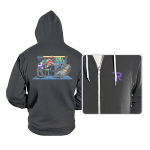 Bat Fight - Hoodies Hoodies RIPT Apparel