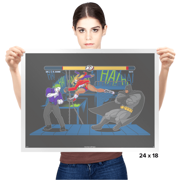 Bat Fight - Prints Posters RIPT Apparel