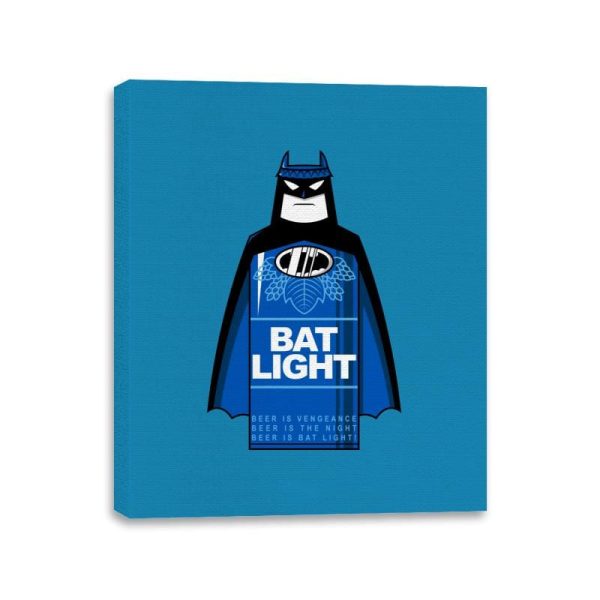 Bat Light - Canvas Wraps Canvas Wraps RIPT Apparel 11x14 / Sapphire