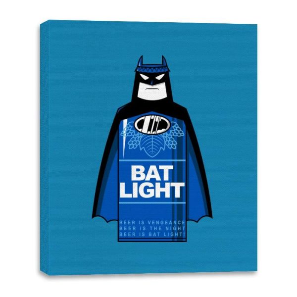 Bat Light - Canvas Wraps Canvas Wraps RIPT Apparel 16x20 / Sapphire