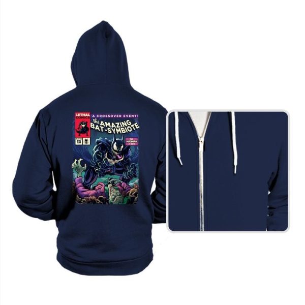 Bat Symbiote - Hoodies Hoodies RIPT Apparel