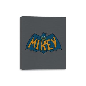 Bat-Turtle - Canvas Wraps Canvas Wraps RIPT Apparel 8x10 / Charcoal