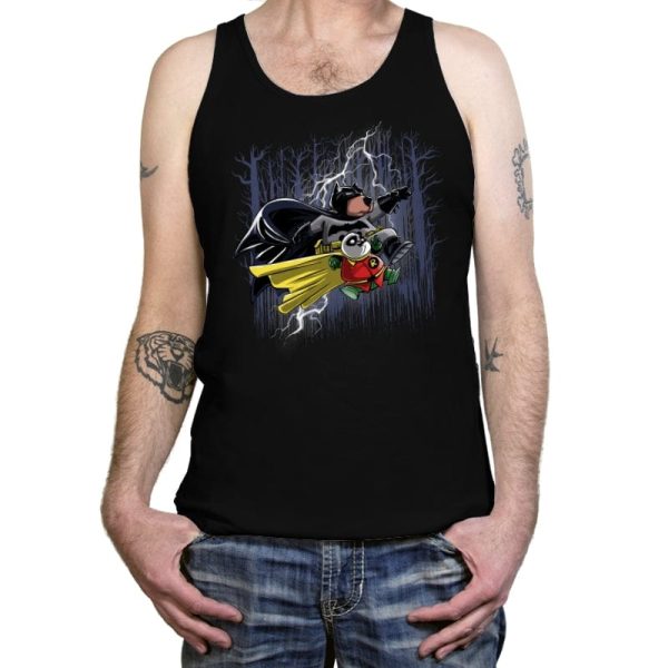 Batbear and Pandin - Tanktop Tanktop RIPT Apparel X-Small / Black