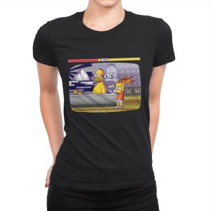 Bath Fighter - Womens Premium T-Shirts RIPT Apparel Small / Black