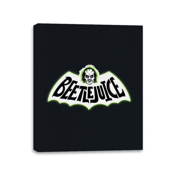 Batjuice - Canvas Wraps Canvas Wraps RIPT Apparel 11x14 / Black