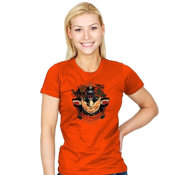 Battalia Dracozordus - Zordwarts - Womens T-Shirts RIPT Apparel Small / Orange
