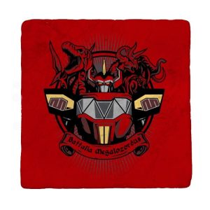 Battalia Megalozordus - Zordwarts - Coasters Coasters RIPT Apparel 1 Coaster / Red