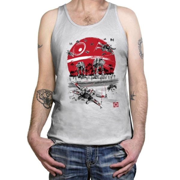 Battle on the Beach - Tanktop Tanktop RIPT Apparel