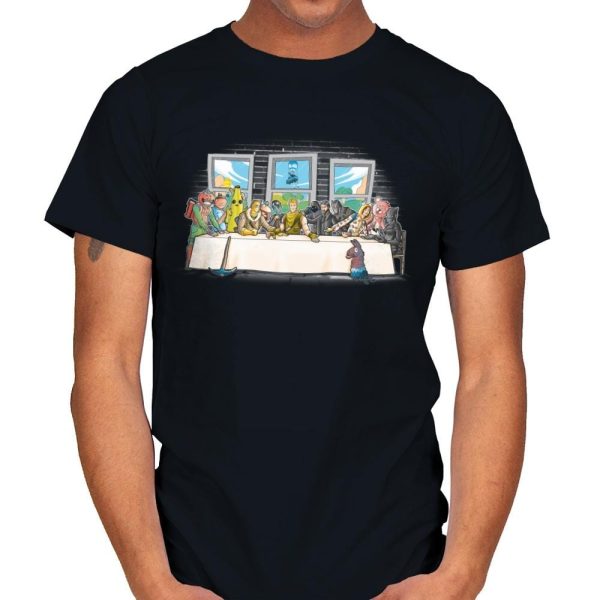 Battle Royale Supper - Mens T-Shirts RIPT Apparel Small / Black