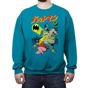 Battoman! - Crew Neck Sweatshirt Crew Neck Sweatshirt RIPT Apparel