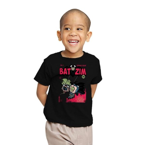 BatZim Exclusive - 90s Kid - Youth T-Shirts RIPT Apparel X-small / Black