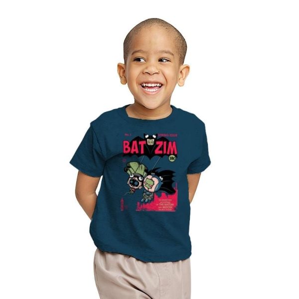 BatZim Exclusive - 90s Kid - Youth T-Shirts RIPT Apparel X-small / Indigo