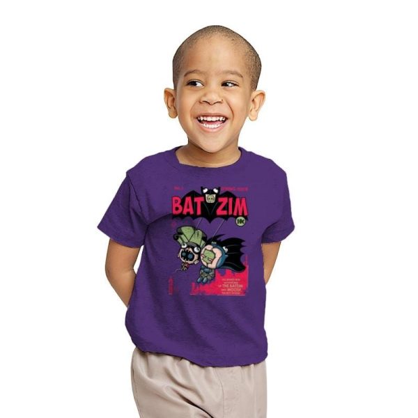 BatZim Exclusive - 90s Kid - Youth T-Shirts RIPT Apparel X-small / Purple