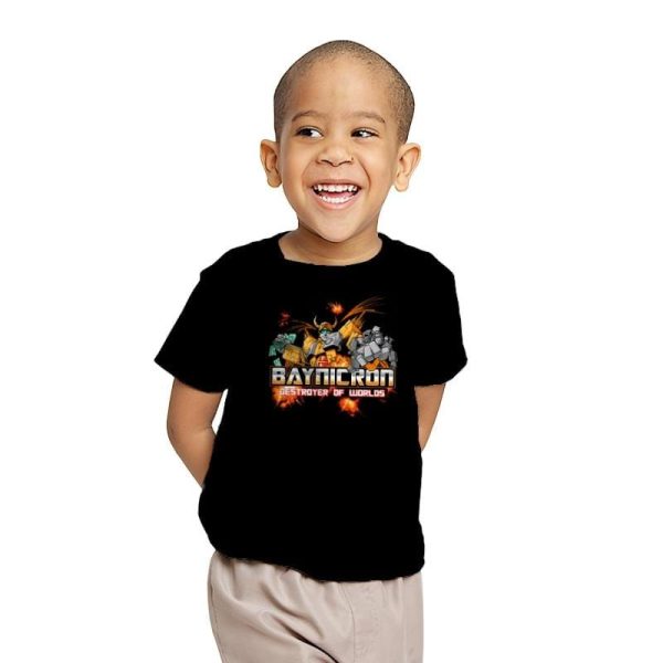 Baynicron Exclusive - Youth T-Shirts RIPT Apparel X-small / Black