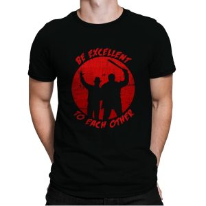 Be Excellent to each other Horror Edition - Mens Premium T-Shirts RIPT Apparel Small / Black