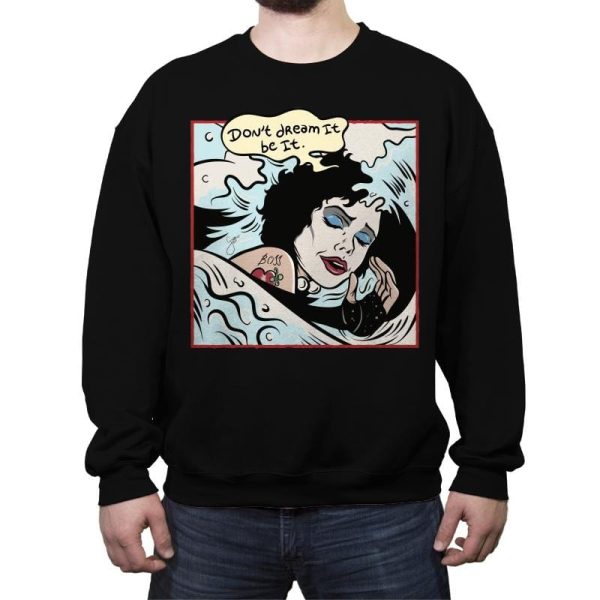 Be It - Crew Neck Sweatshirt Crew Neck Sweatshirt RIPT Apparel Small / Black