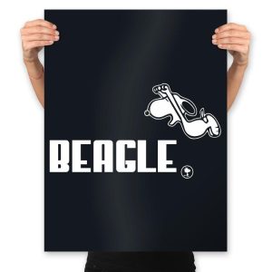 Beagle Brand - Prints Posters RIPT Apparel 18x24 / Black