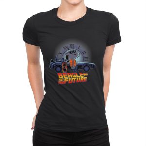 Beagle of the Future - Womens Premium T-Shirts RIPT Apparel Small / Black