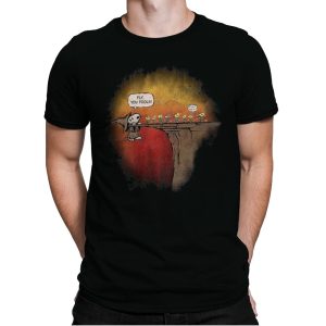 Beagle the Grey - Mens Premium T-Shirts RIPT Apparel Small / Black