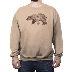 Bearlin - Back to Nature - Crew Neck Sweatshirt Crew Neck Sweatshirt RIPT Apparel