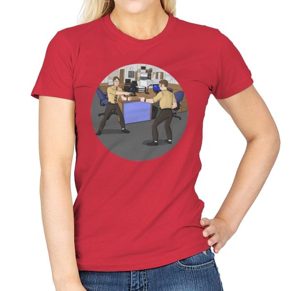 Bears Beets Battlestar - Womens T-Shirts RIPT Apparel Small / Red