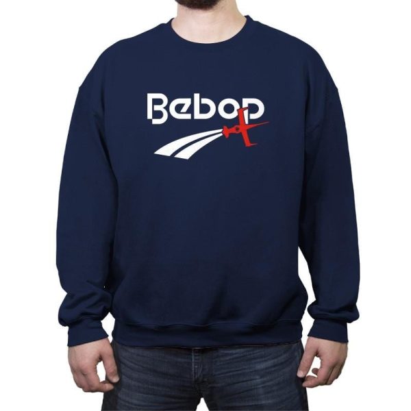 Bebop Athletic Exclusive - Crew Neck Sweatshirt Crew Neck Sweatshirt RIPT Apparel Small / Navy