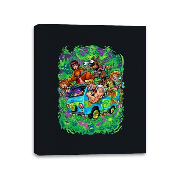 Beef Cake - Canvas Wraps Canvas Wraps RIPT Apparel 11x14 / Black