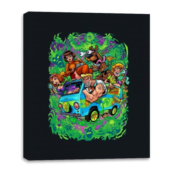 Beef Cake - Canvas Wraps Canvas Wraps RIPT Apparel 16x20 / Black