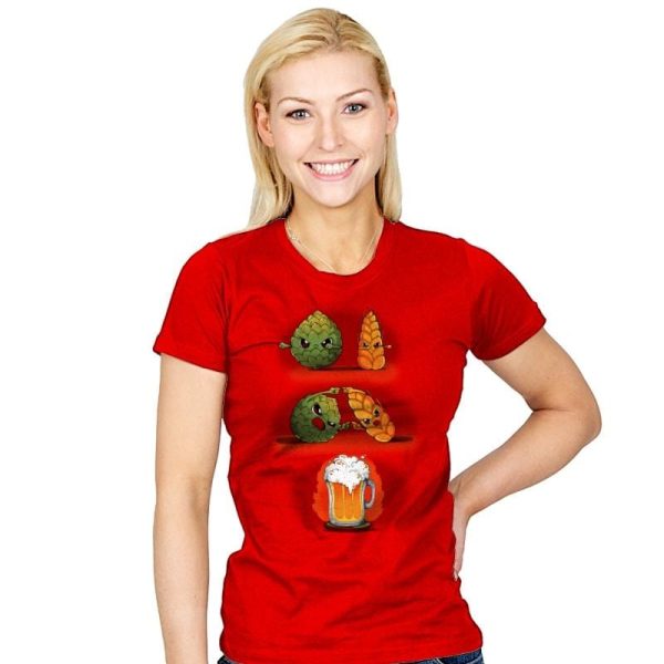 Beer Fusion - Best Seller - Womens T-Shirts RIPT Apparel